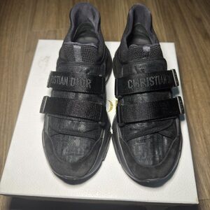 Dior women's Black Strap Sneakers